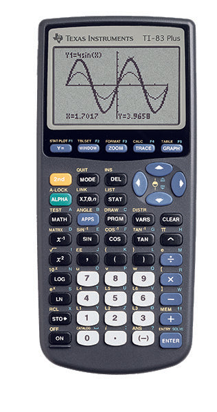 Calculatrice TI-83 Plus Année 2013 - Texas instruments - Label Emmaüs